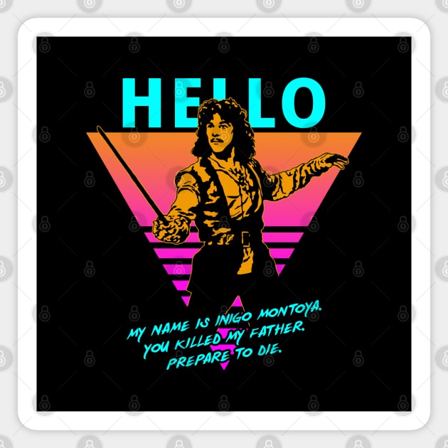 80's Rad Retro 90's Cult Classic Movie Quote Meme Sticker by BoggsNicolas